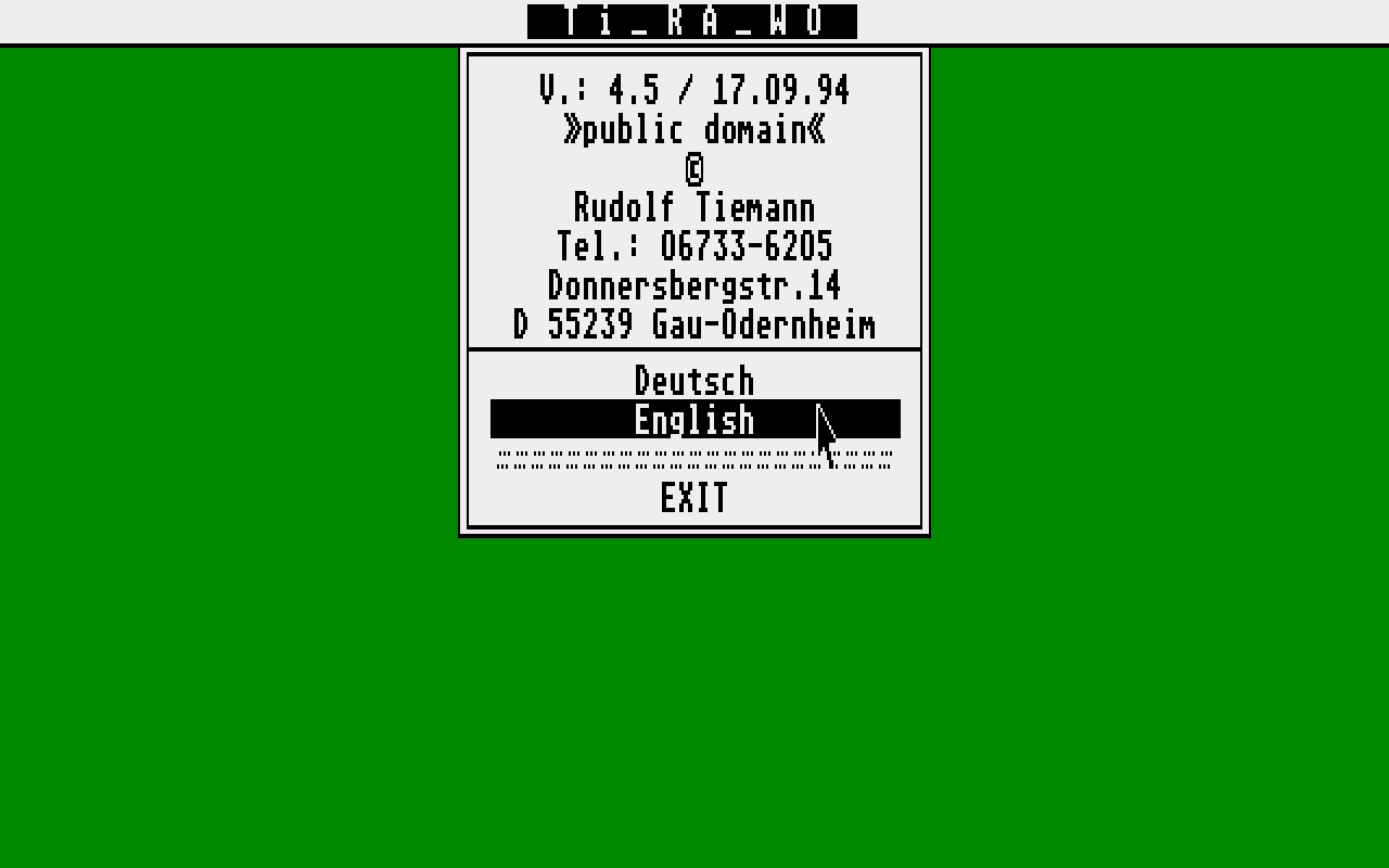 Ti_RA_WO — screenshot 1